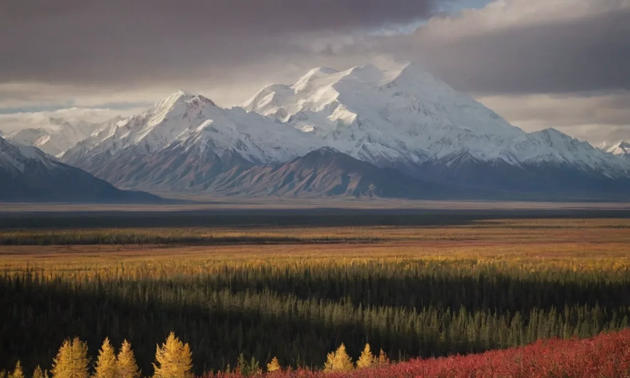 Der Denali, der höchste Gipfel Nordamerikas